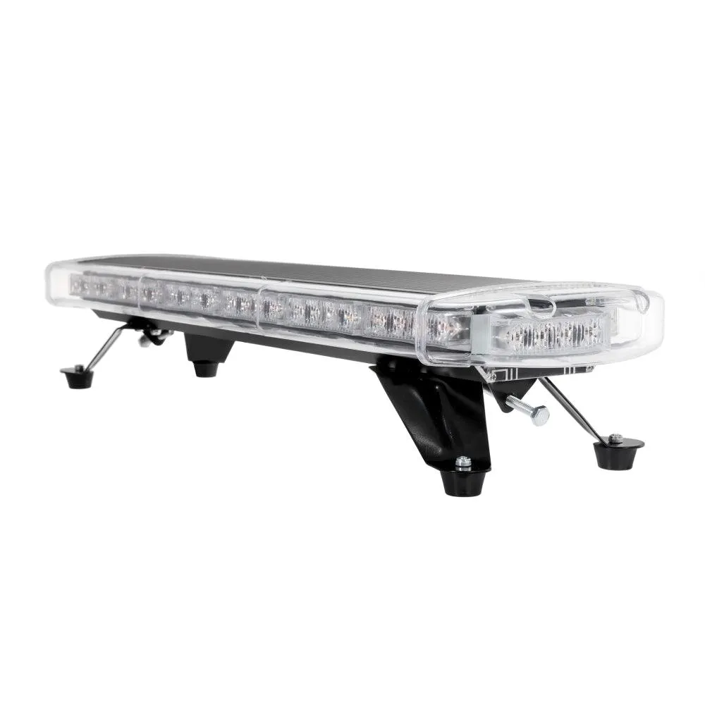 31.5" Rooftop Strobe Flashing Light Bar with Mounting Brackets 20 Flashing Modes Emergency Safety Warning Caution Beacon Lights