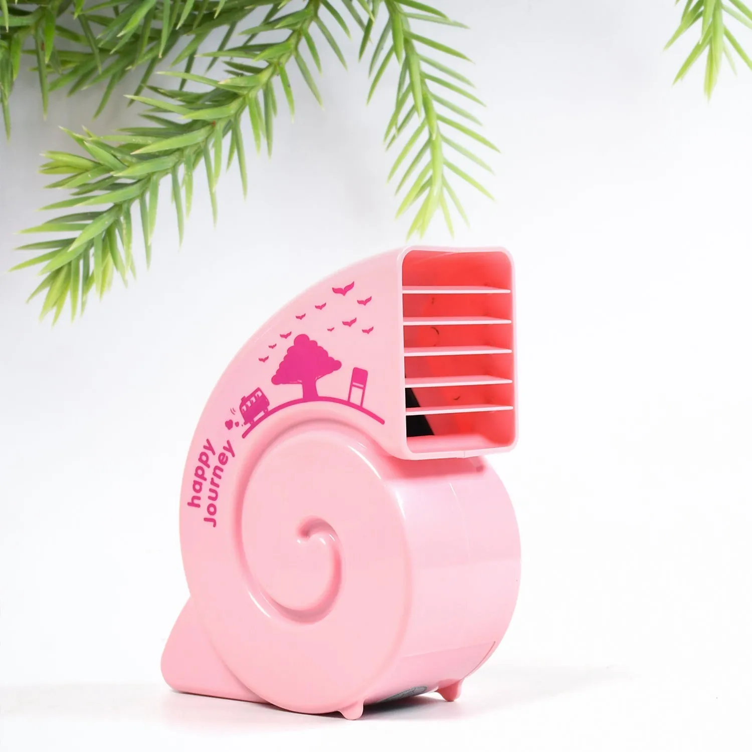 7709 Cute Bright Color Desktop Office USB Mini Fan Battery USB Fans USB Mini Fans (Battery Not Include)