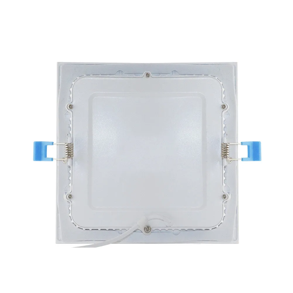 9-Watt 4" Canless Square Slim 4000K 600lm 120V LED Downlight (12-Pack)