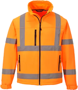 BAM Nuttall Hi-Vis Softshell Jacket