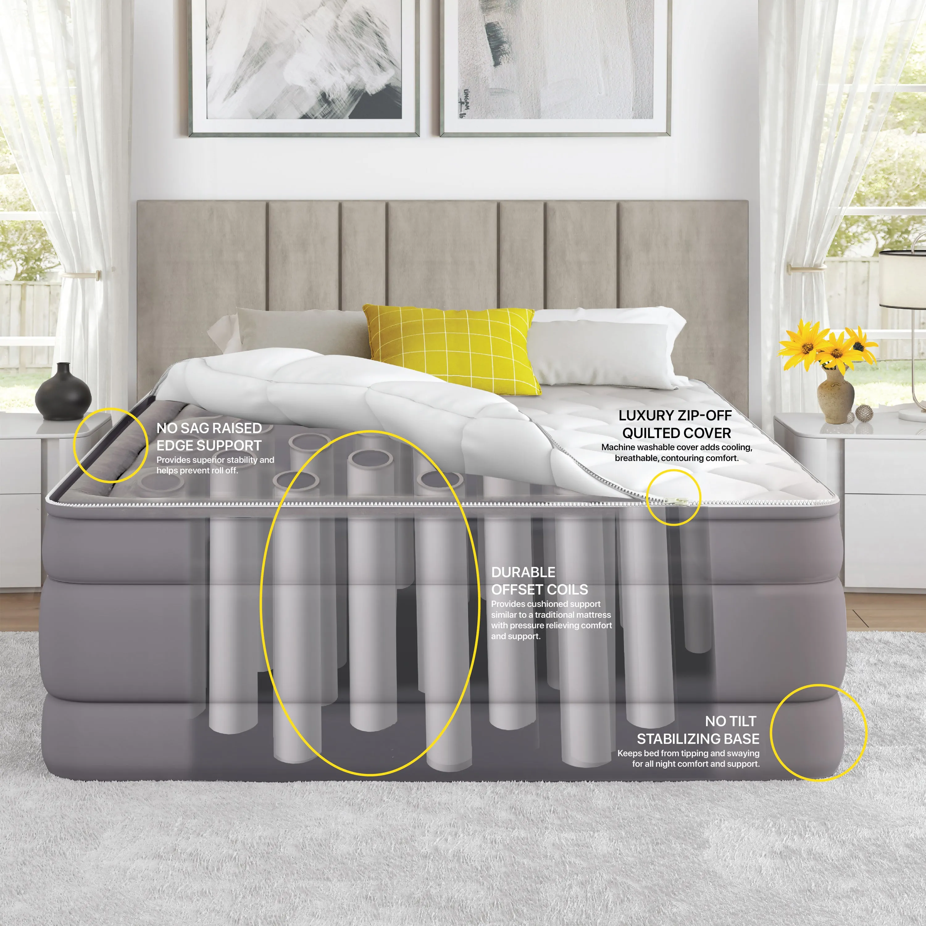 Beautyrest Silver® Cushion Aire™ Air Mattress