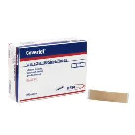 BSN Medical 00230 Fabric Adhesive Bandage Strip Box of 100