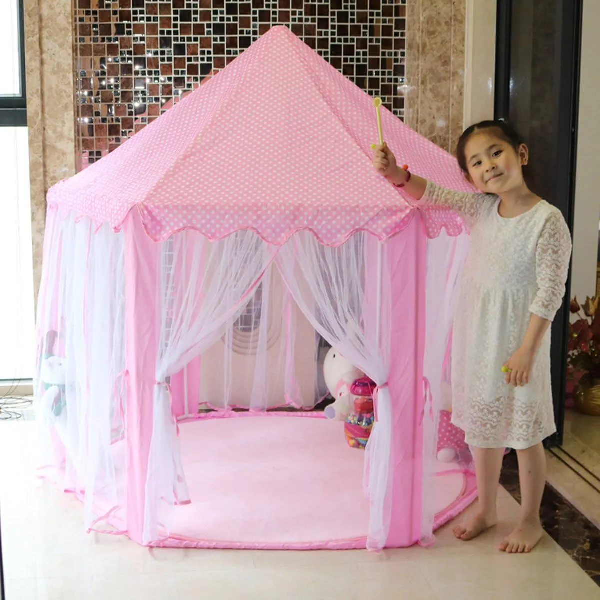 Castle Shaped Cute Princess Tent House