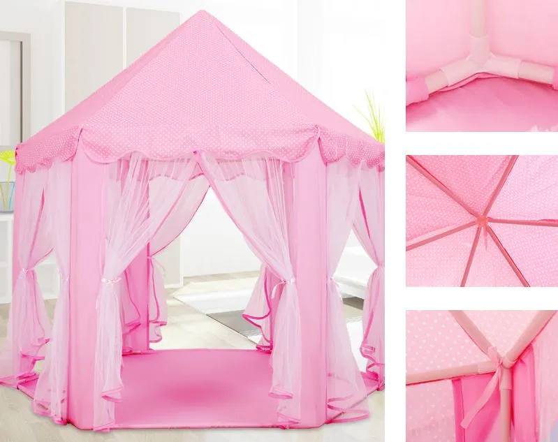 Castle Shaped Cute Princess Tent House