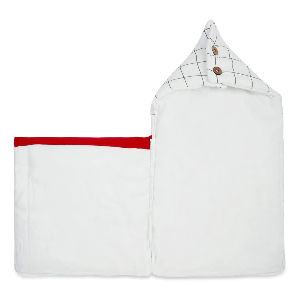 Cotton Carrier Nest cum Sleeping Bag, Scarlet in Paris