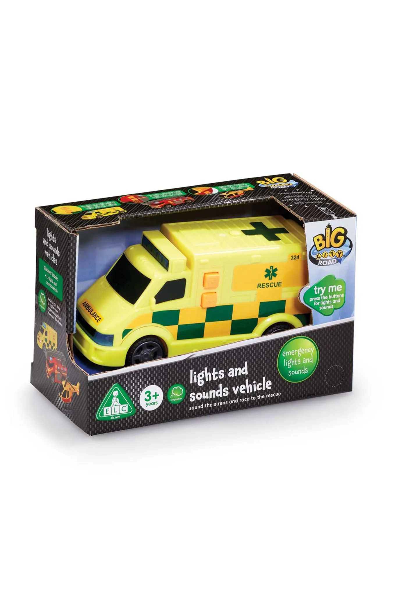 Early Learning Centre Light And Sound Vehichle Ambulance