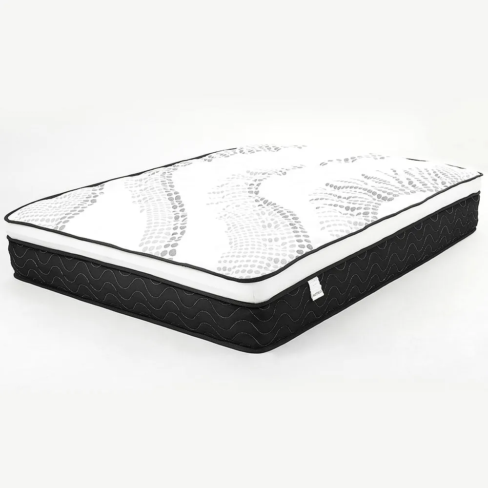 Euro Top Pocket Spring Queen Mattress, Hypoallergenic, Laura Hill