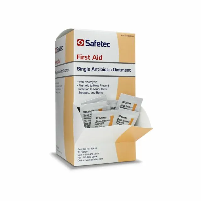 First Aid Antibiotic Ointment with Neomycin Sulfate 144/box