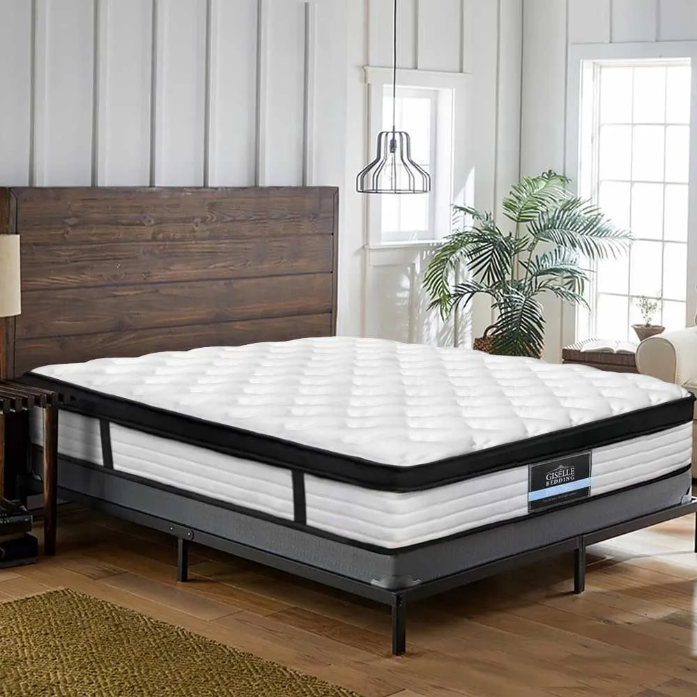 Giselle Bedding 31cm Mattress Euro Top King