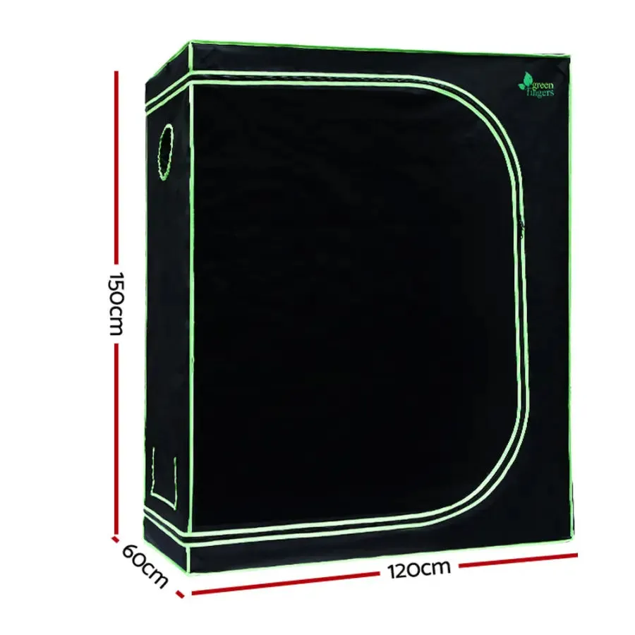 Green Fingers Grow Tent 120 x 60 x 150cm Hydroponics Indoor Kit Grow System