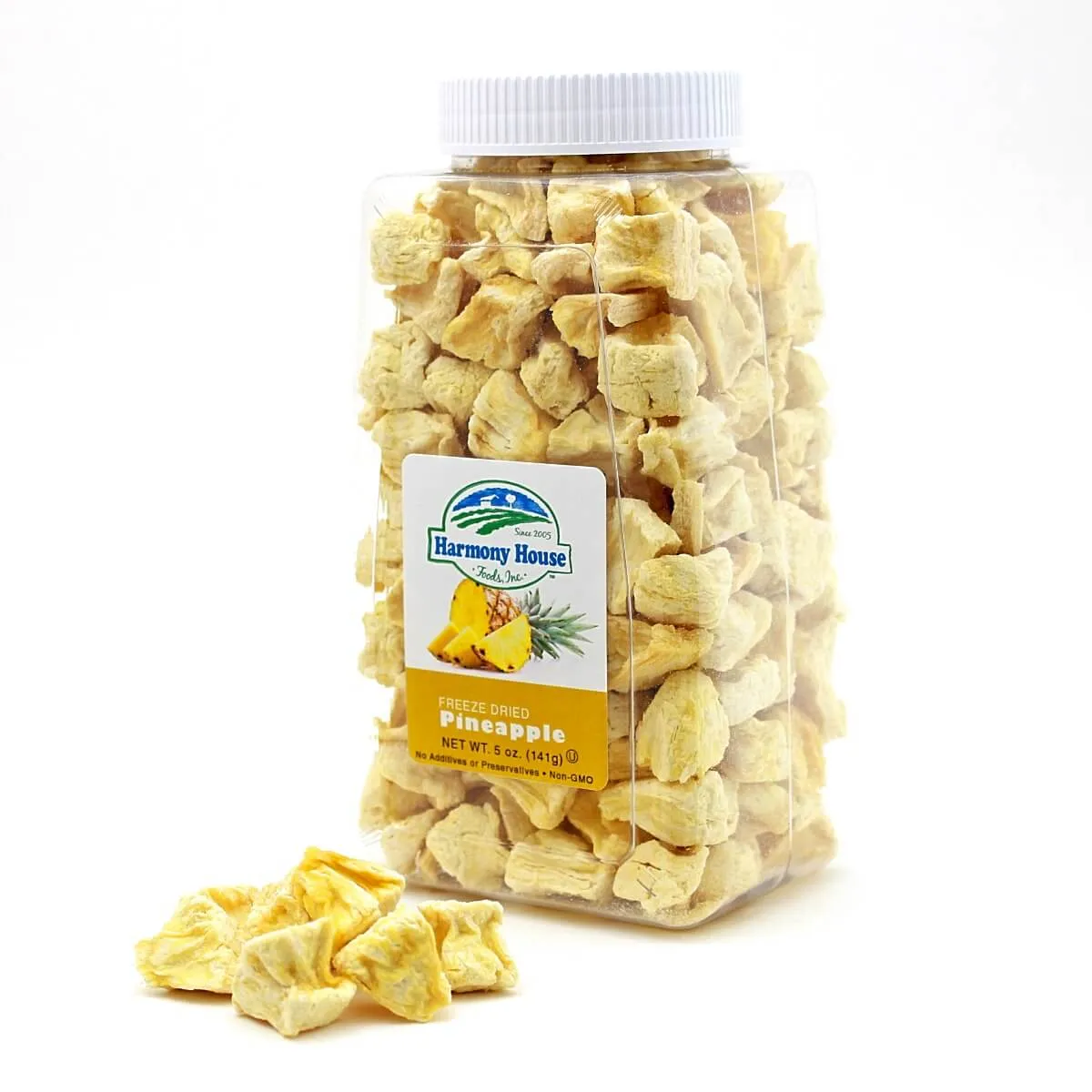 Harmony House Freeze Dried Pineapple (6 oz)