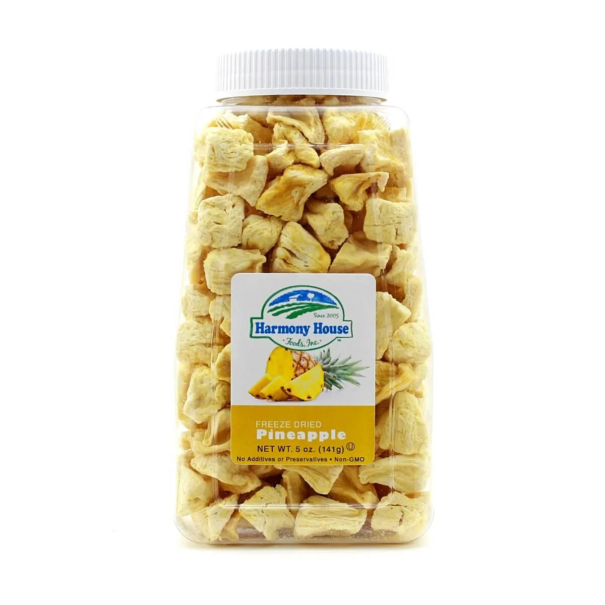 Harmony House Freeze Dried Pineapple (6 oz)