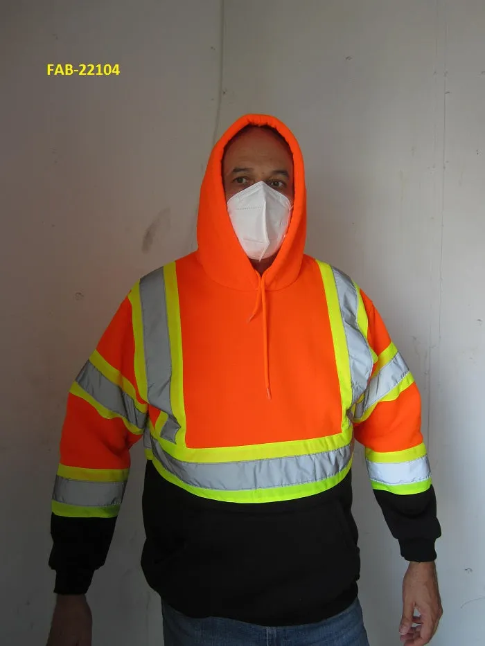 High Visibility Reflective Pull-over Hoodie FAB-22104