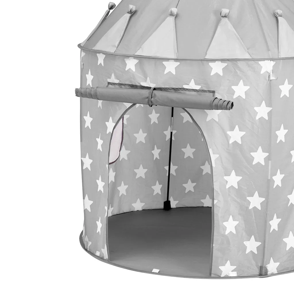 Kids Concept Play Tent - Grey Star