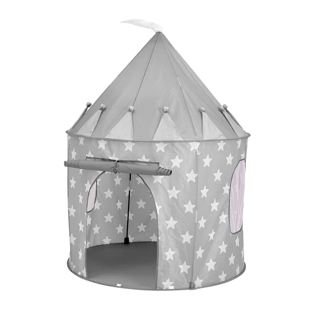 Kids Concept Play Tent - Grey Star