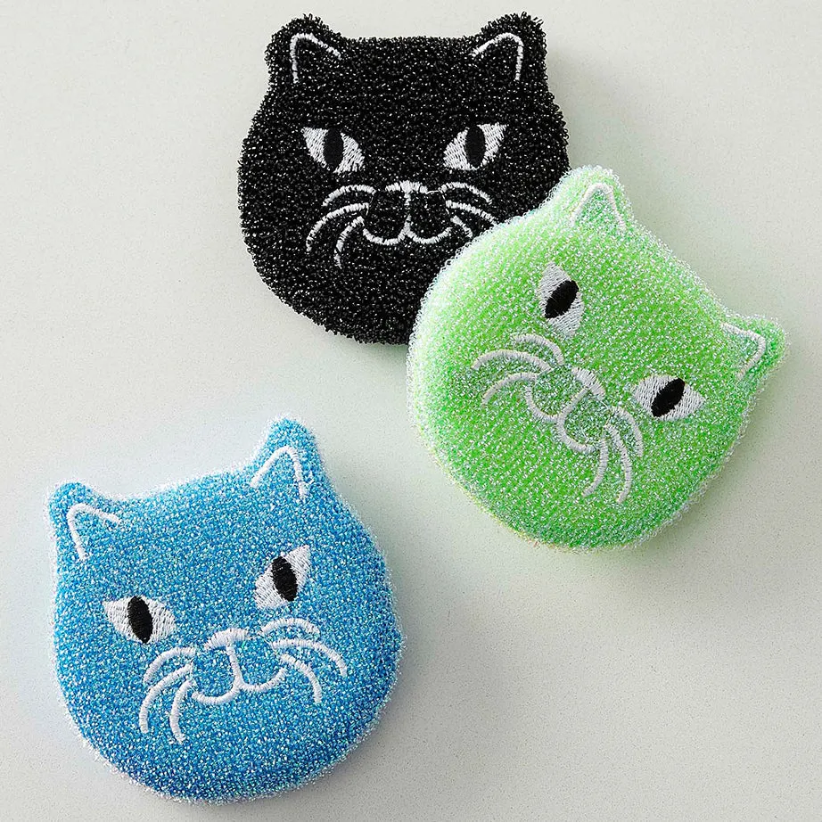 Kitty Scrub Sponge