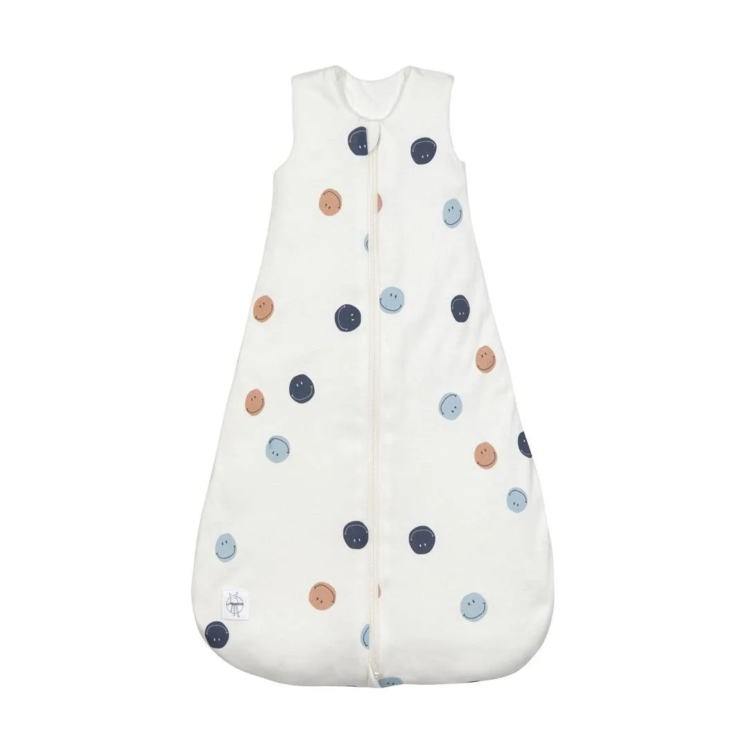 Lassig Interlock Sleeping Bag - Milky - Smile