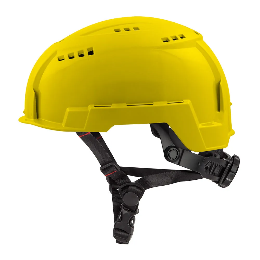 Milwaukee 48-73-1302 BOLT Yellow Safety Helmet (USA) - Type 2, Class C, Vented