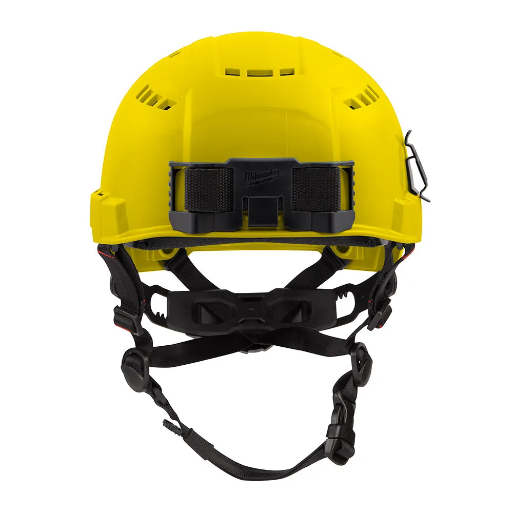 Milwaukee 48-73-1302 BOLT Yellow Safety Helmet (USA) - Type 2, Class C, Vented