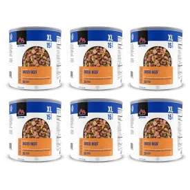 Mountain House - Diced Beef #10 Can - 6 Pack