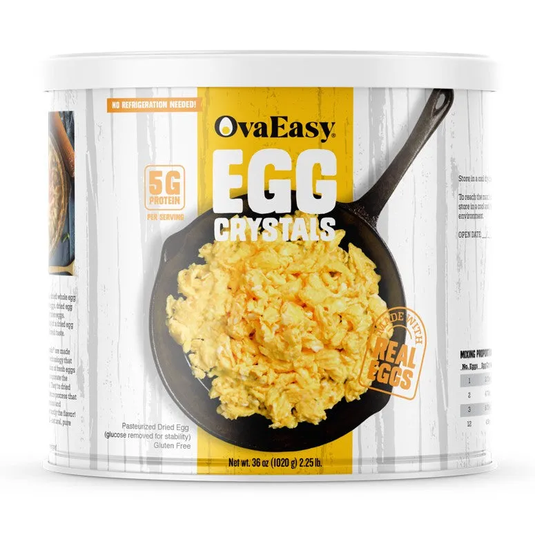 Ova Easy Eggs 36 oz #10 Can - 96 Servings