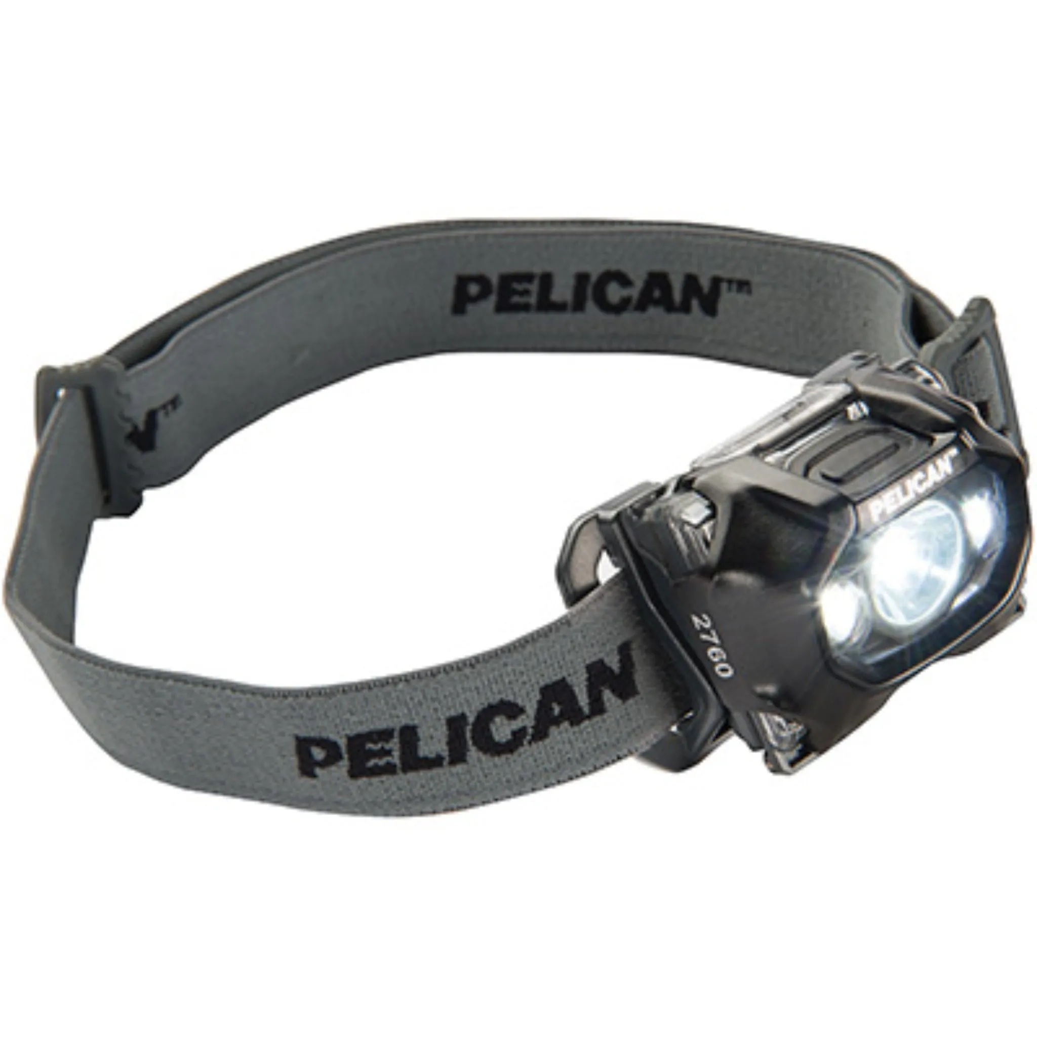 Pelican 2760 027600-0102-110 289 Lumens Headlamp, Black, 1 Each