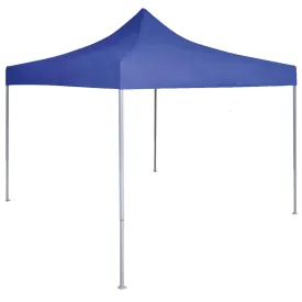 Professional Folding Party Tent 2x2 m Steel Blue