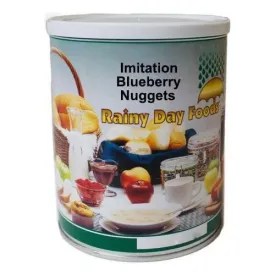 Rainy Day Foods Blueberry Nuggets (Imitation) 17 oz #2.5 Can - 43 Servings