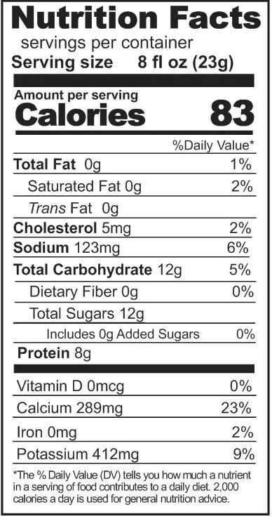 Rainy Day Foods - Instant Milk (Non-Fat) 60 oz #10 Can - 66 Servings