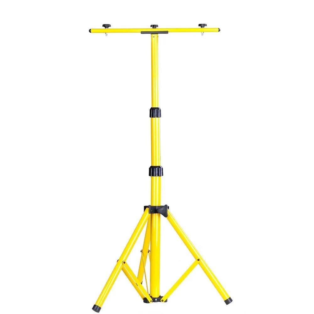 TheLAShop Adjustable Flood Light Fixture Tripod Stand with T Bar