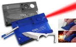 Tool Logic SVC2B Survival Card w/ Light - Blue