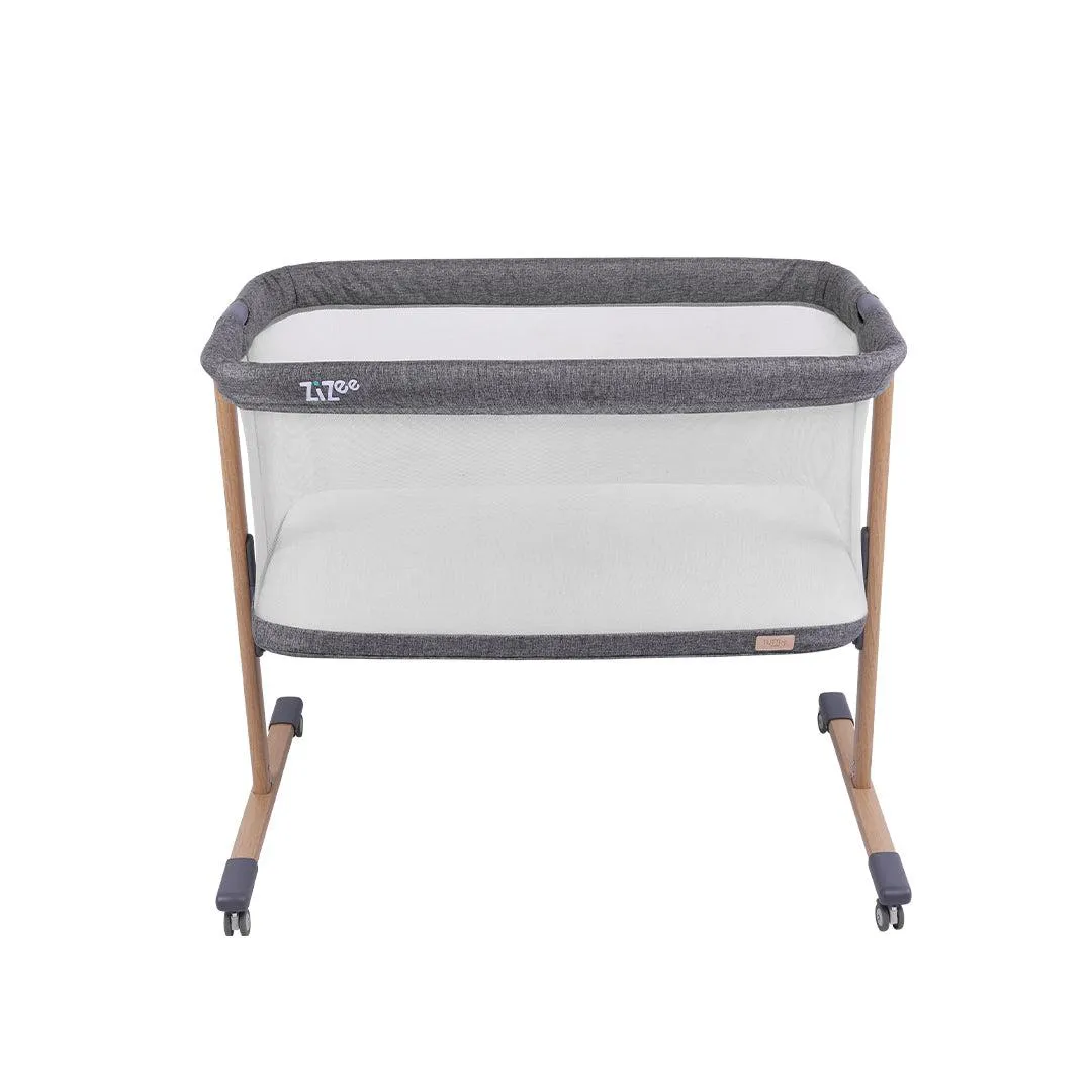 Tutti Bambini ZiZee Essential Crib - Oak/Charcoal