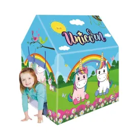 Unicorn Theme Play Tent House - Multicolour